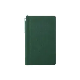 A6 PU Hardcover Lined Notebook with Pen, 80 Pages thumbnail 12