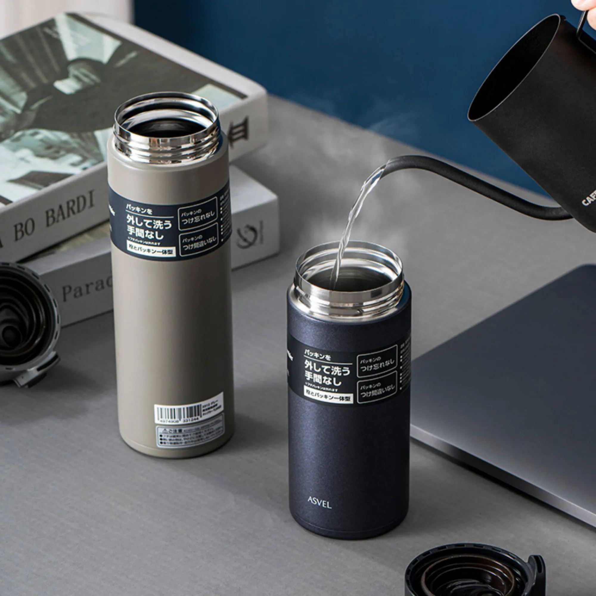 ASVEL 3312 Lightweight Insulated Tumbler with Pop-Up Lid thumbnail 5