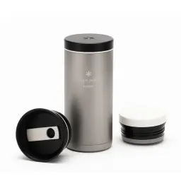 Titanium Vacuum Insulated Tumbler with Multiple Lid Options thumbnail 2