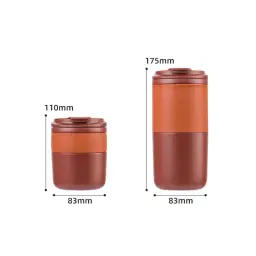 Minimalist Travel Cup with 316 Stainless Steel Liner, 280ml and 550ml thumbnail 6