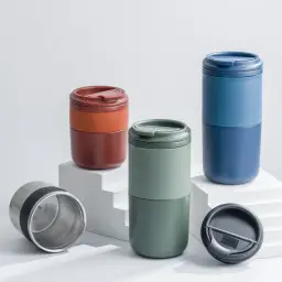 Minimalist Travel Cup with 316 Stainless Steel Liner, 280ml and 550ml thumbnail 3