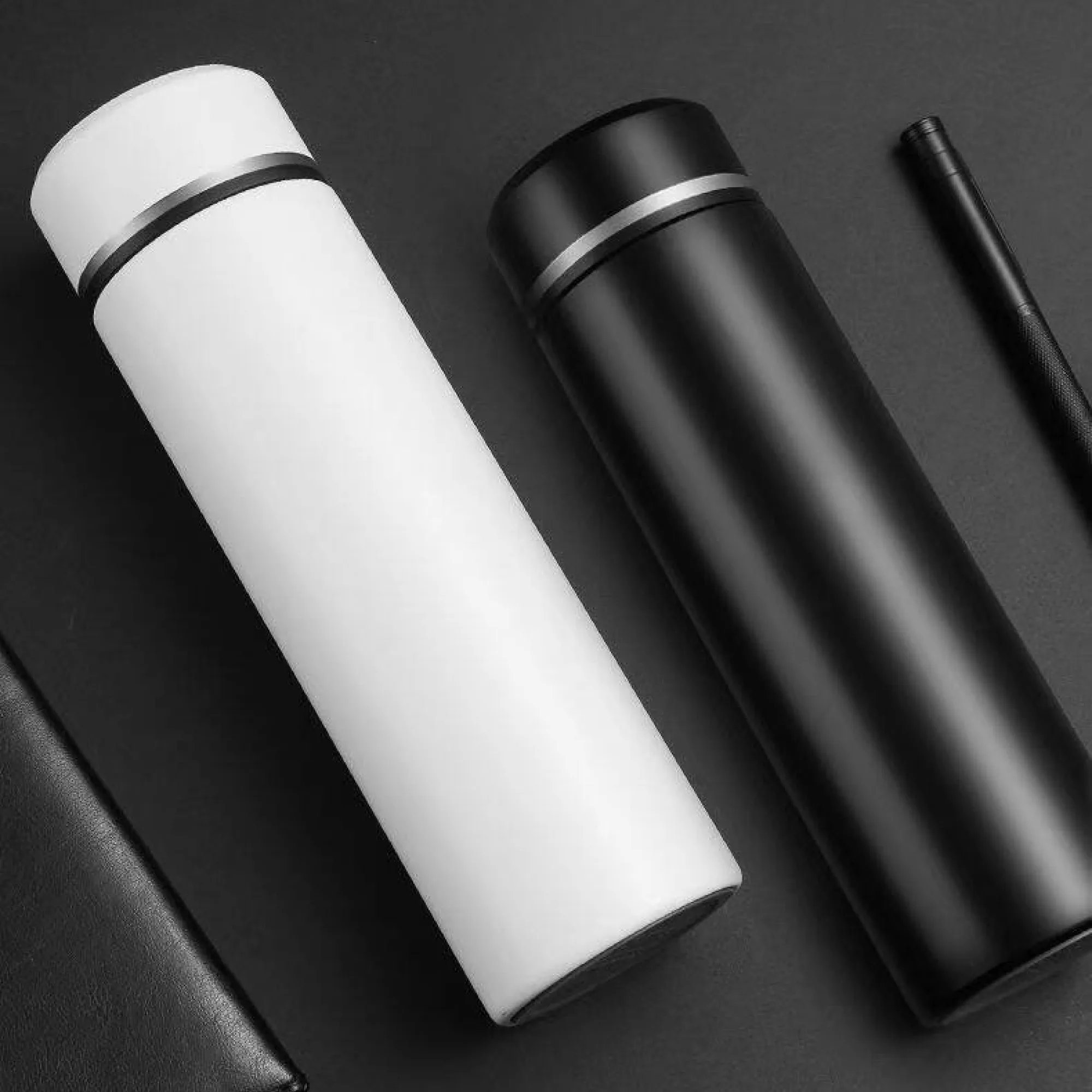Insulated Stainless Steel Tea Cup with Tea-Water Separation, 500 ml, Screw Cap thumbnail 2