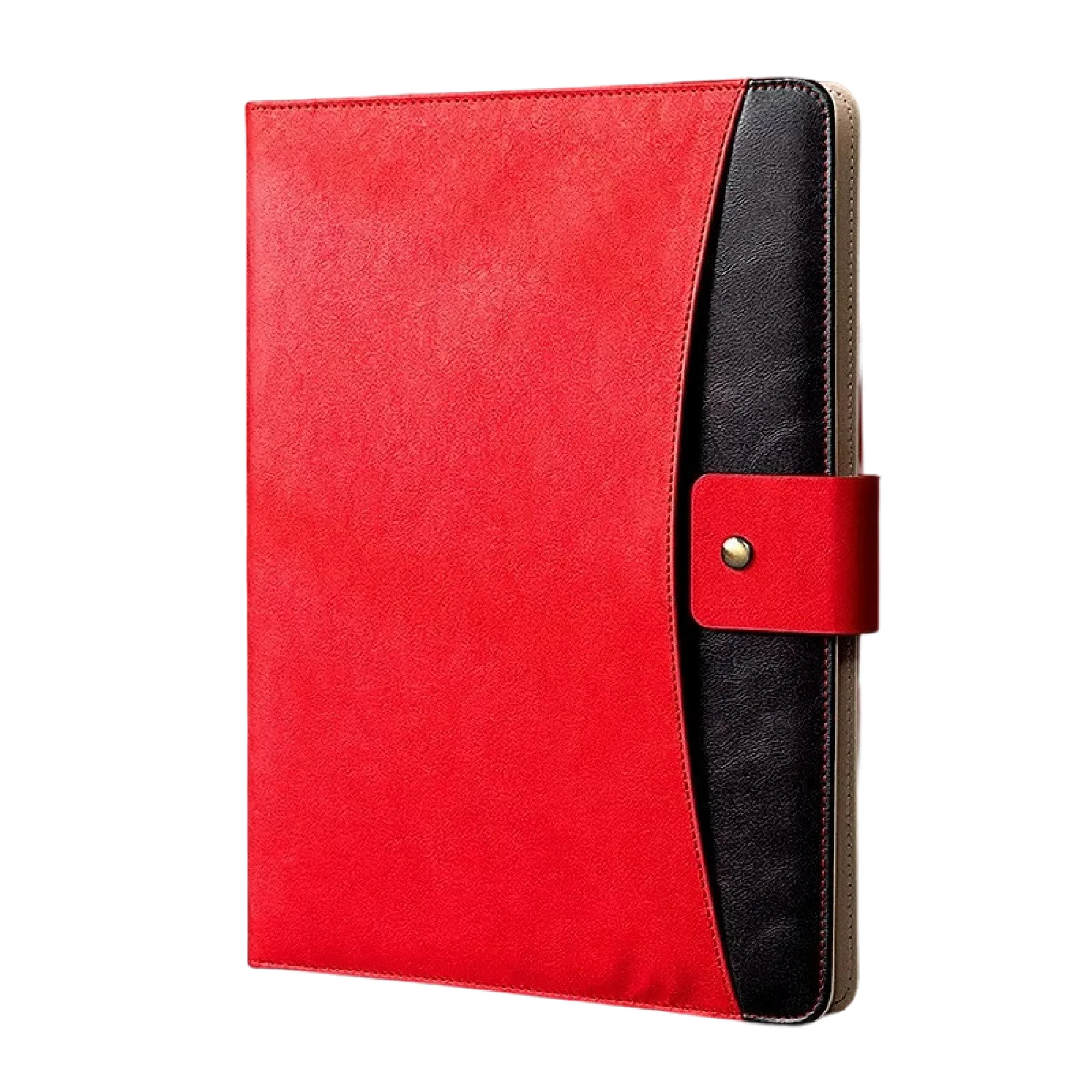 A4 PU Leather Loose-Leaf Document Folder with Binder thumbnail 10
