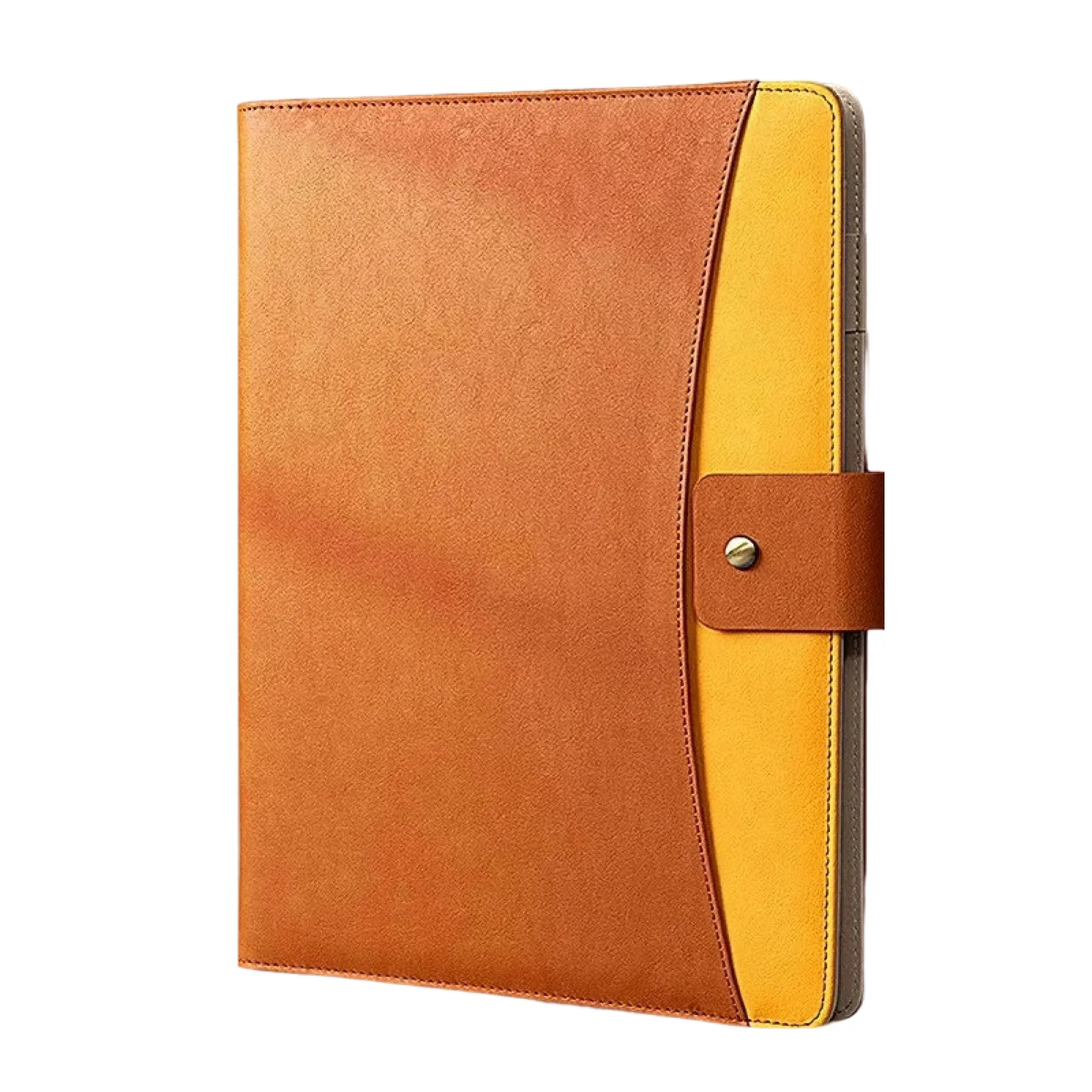 A4 PU Leather Loose-Leaf Document Folder with Binder thumbnail 8