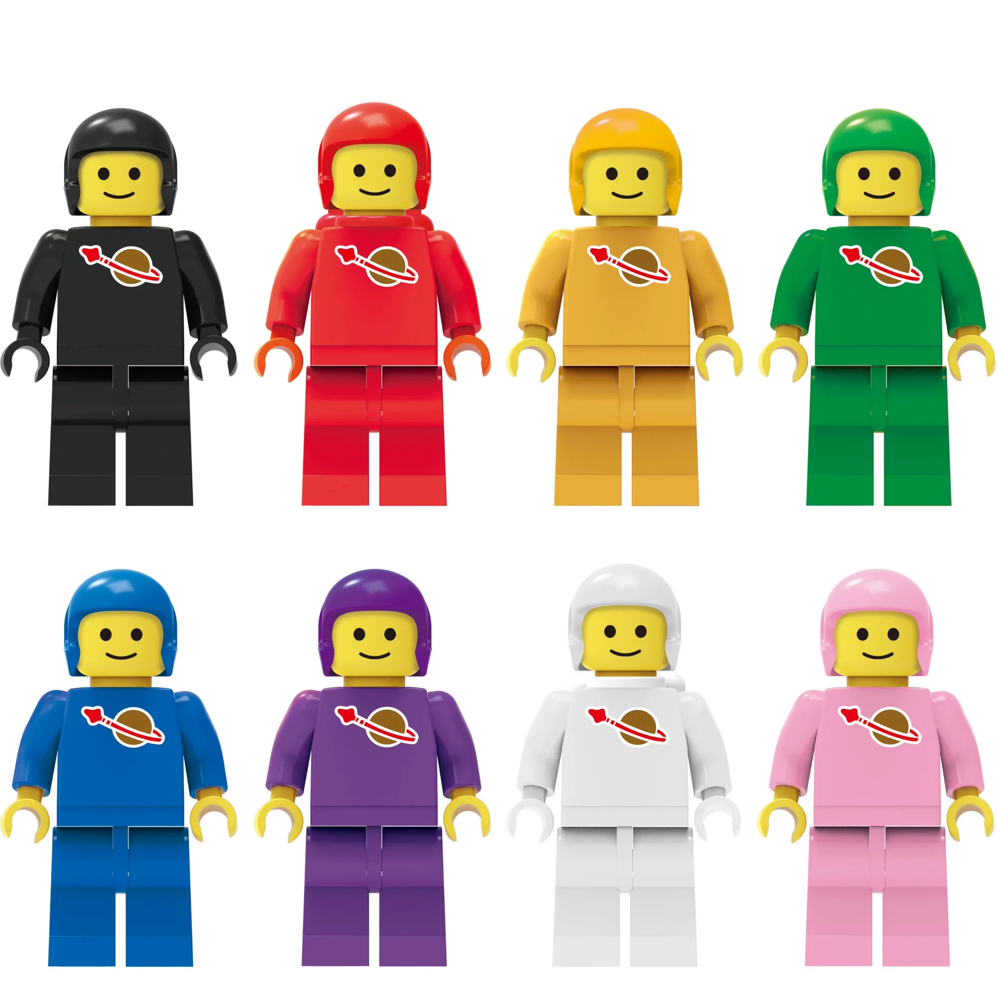 Interlocking Building Block Minifigures (Assorted Sets) thumbnail 6