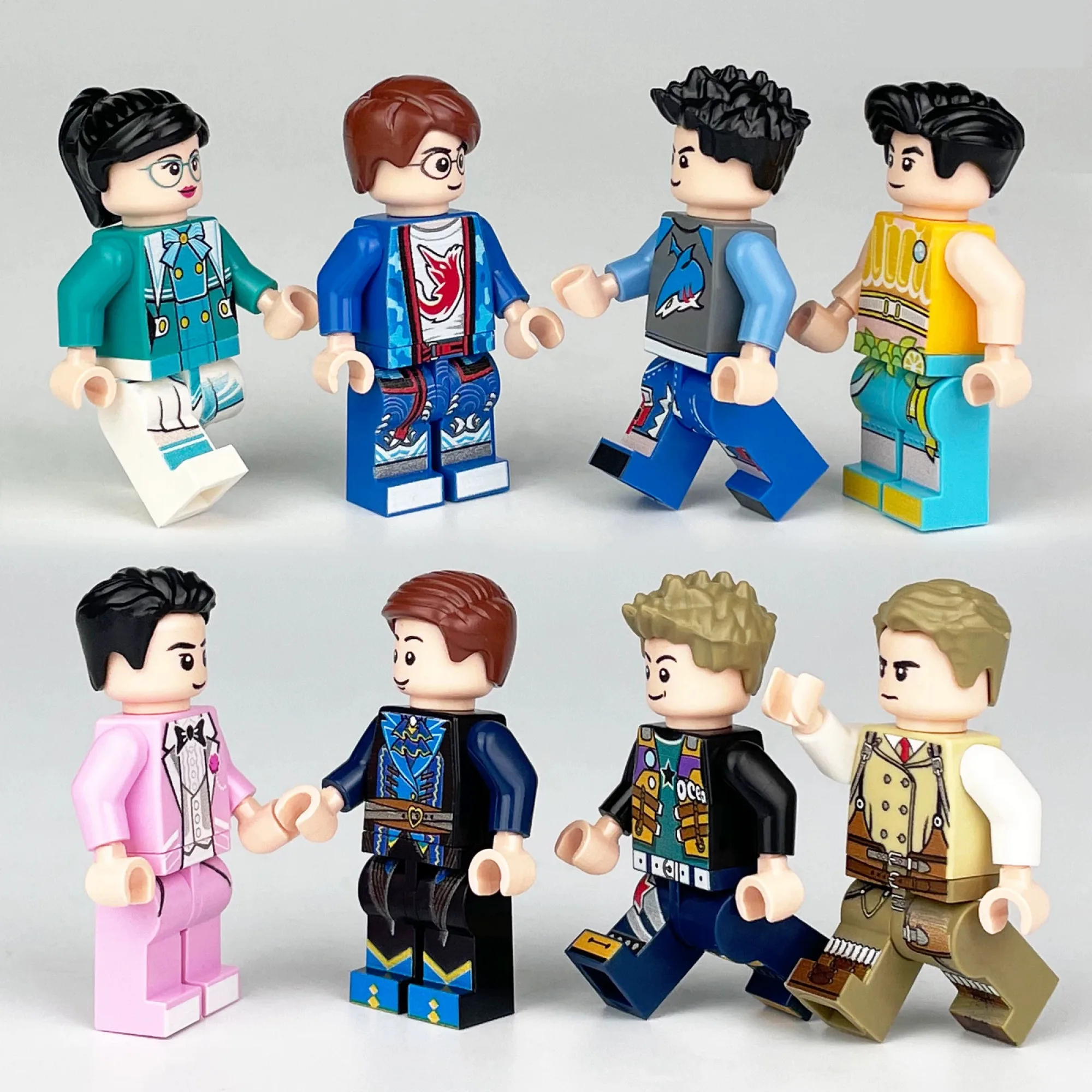 Interlocking Building Block Minifigures (Assorted Sets) thumbnail 4