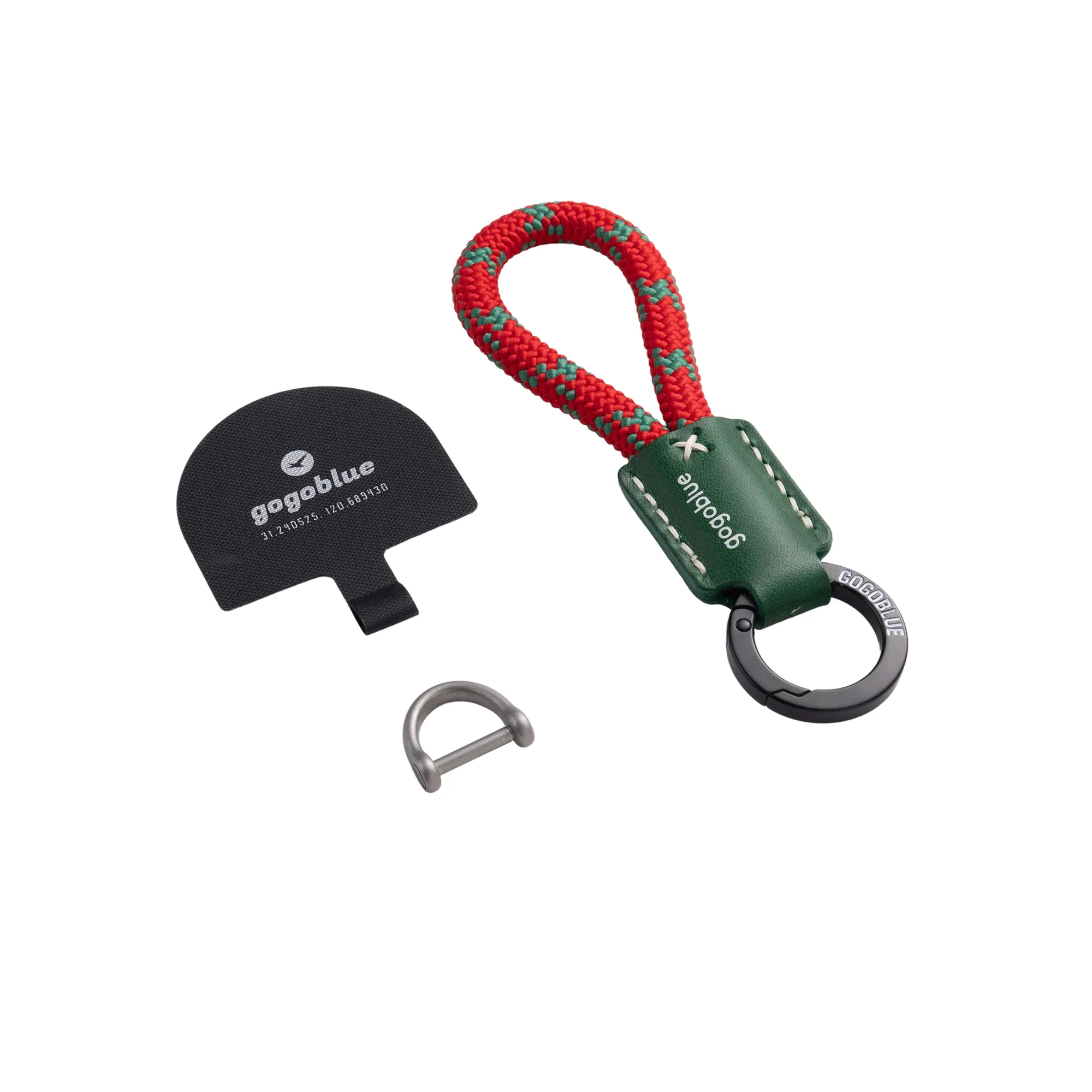 Braided Keychain Phone Strap with D-Ring Buckle thumbnail 35