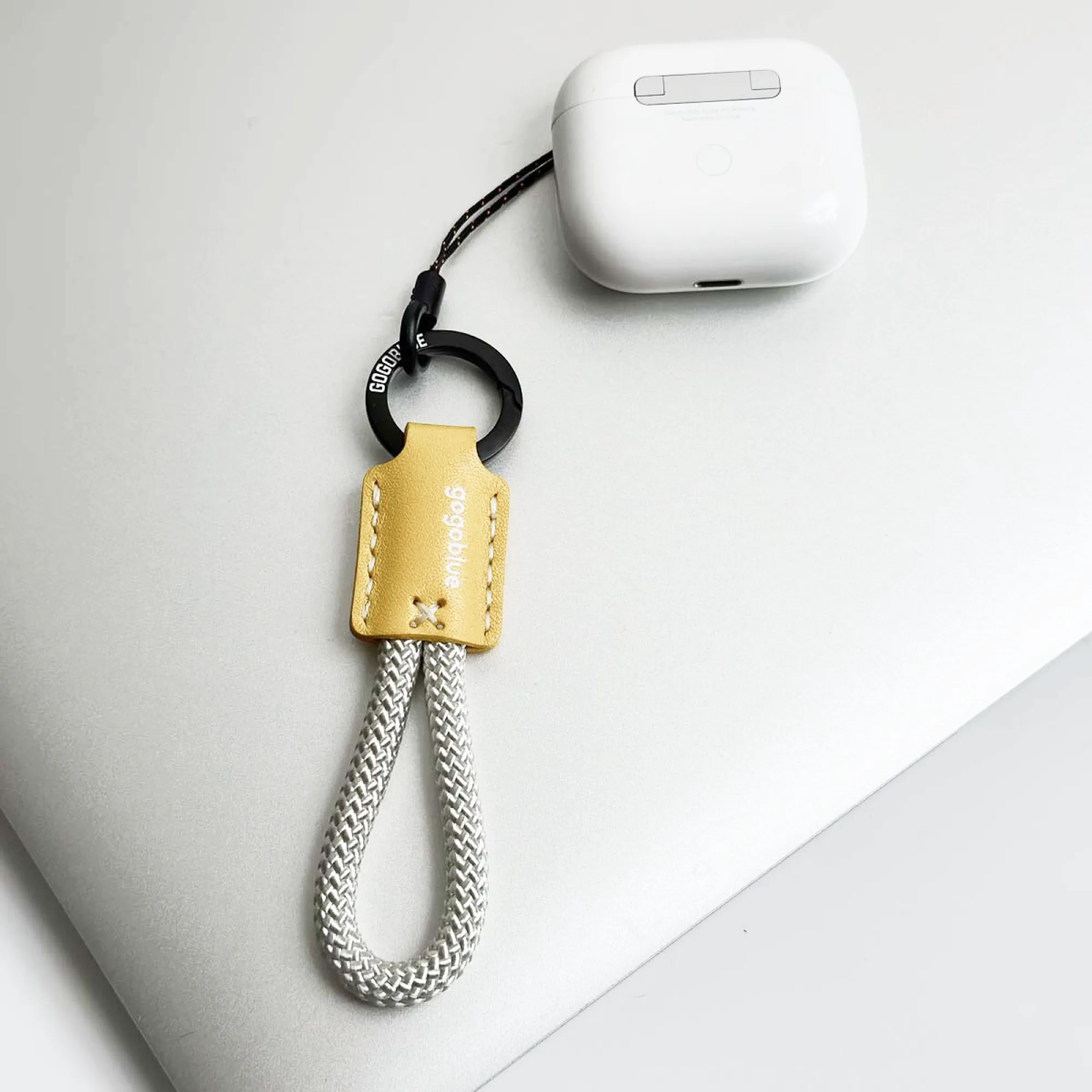 Braided Keychain Phone Strap with D-Ring Buckle thumbnail 4