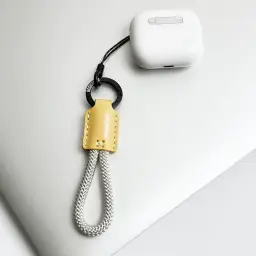 Braided Keychain Phone Strap with D-Ring Buckle thumbnail 4