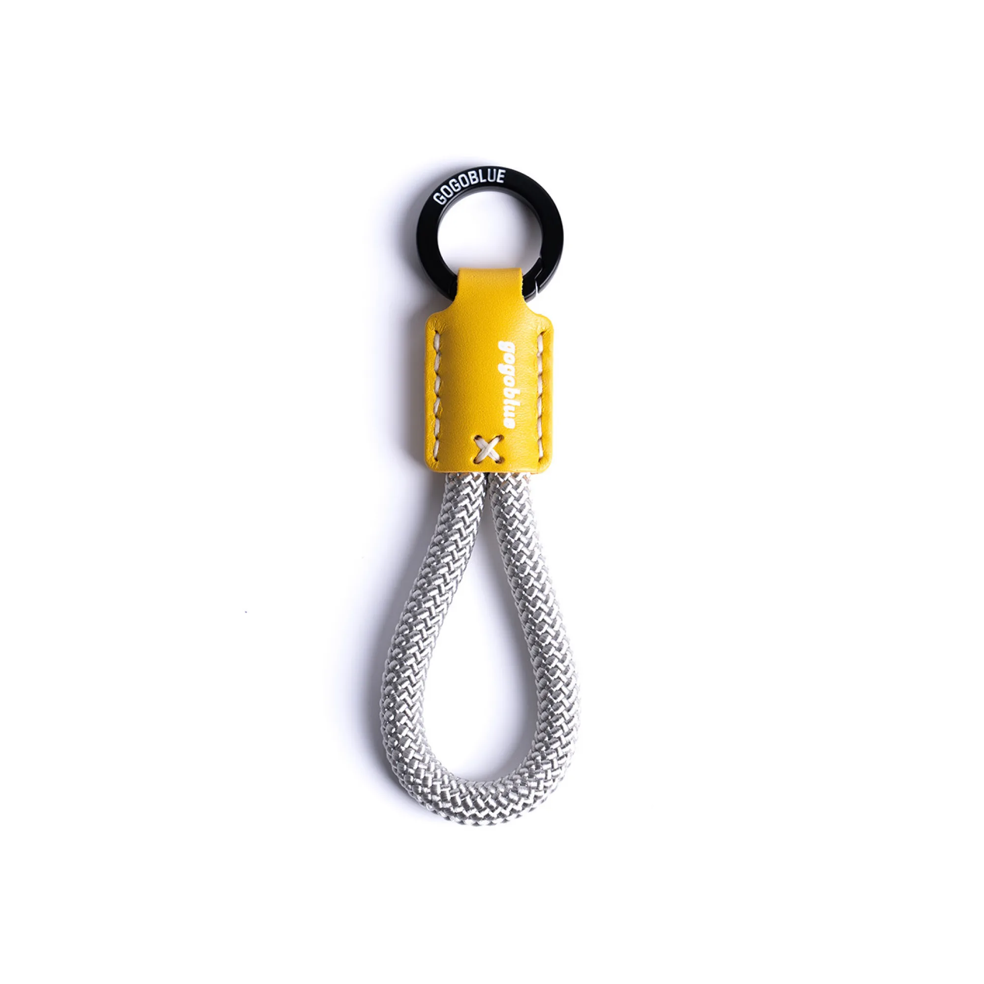 Braided Keychain Phone Strap with D-Ring Buckle