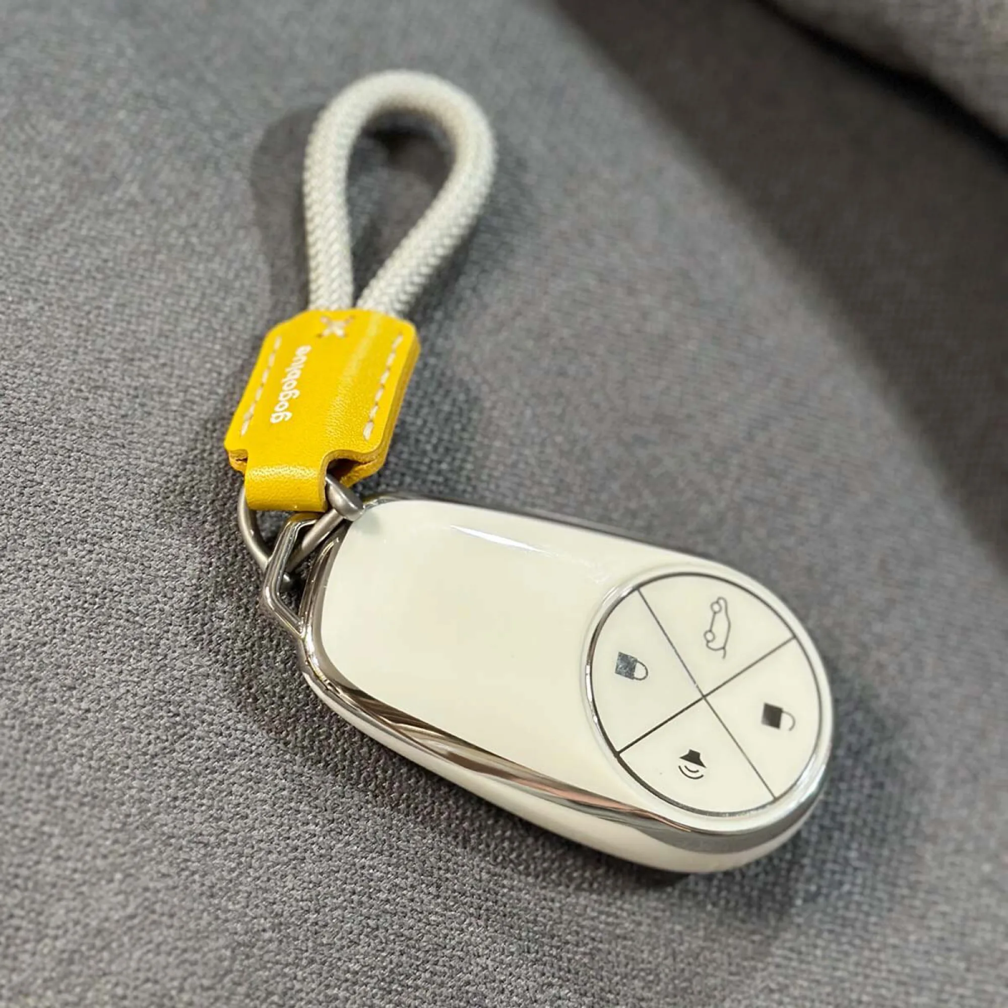 Braided Keychain Phone Strap with D-Ring Buckle thumbnail 3