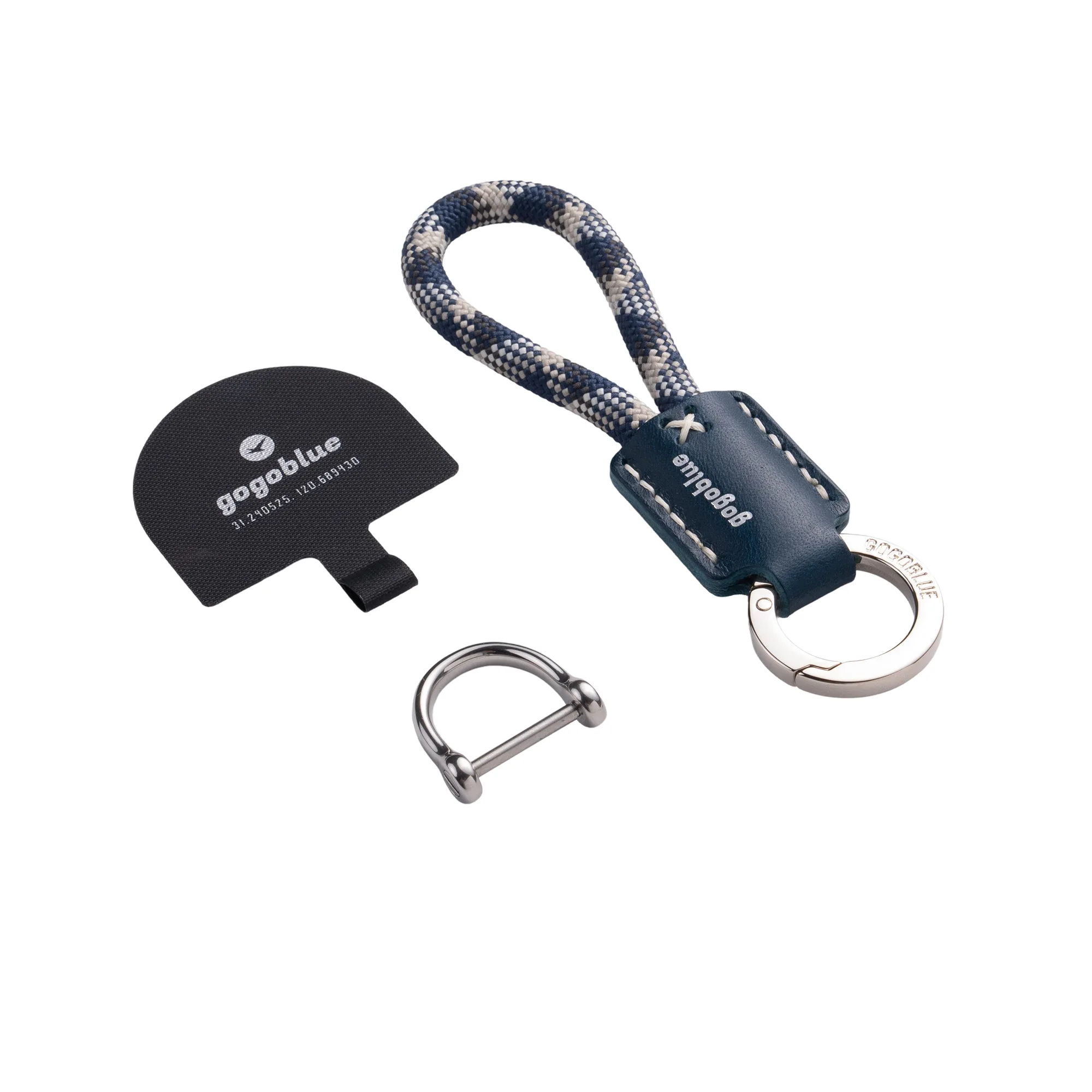 Braided Keychain Phone Strap with D-Ring Buckle thumbnail 15
