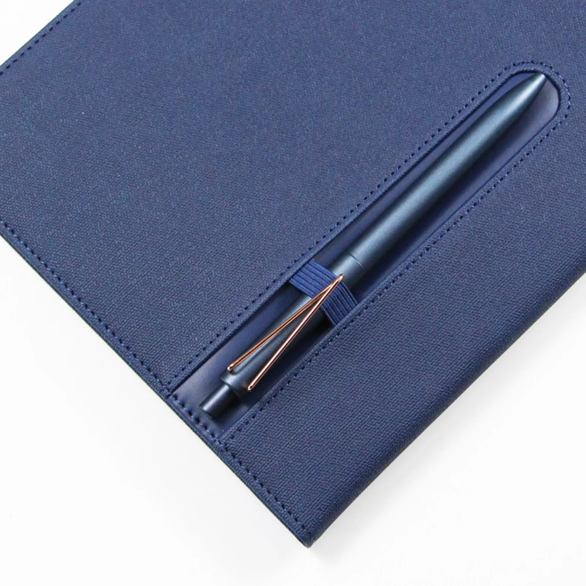 B5 PU Hardcover Notebook with Pen Slot thumbnail 3