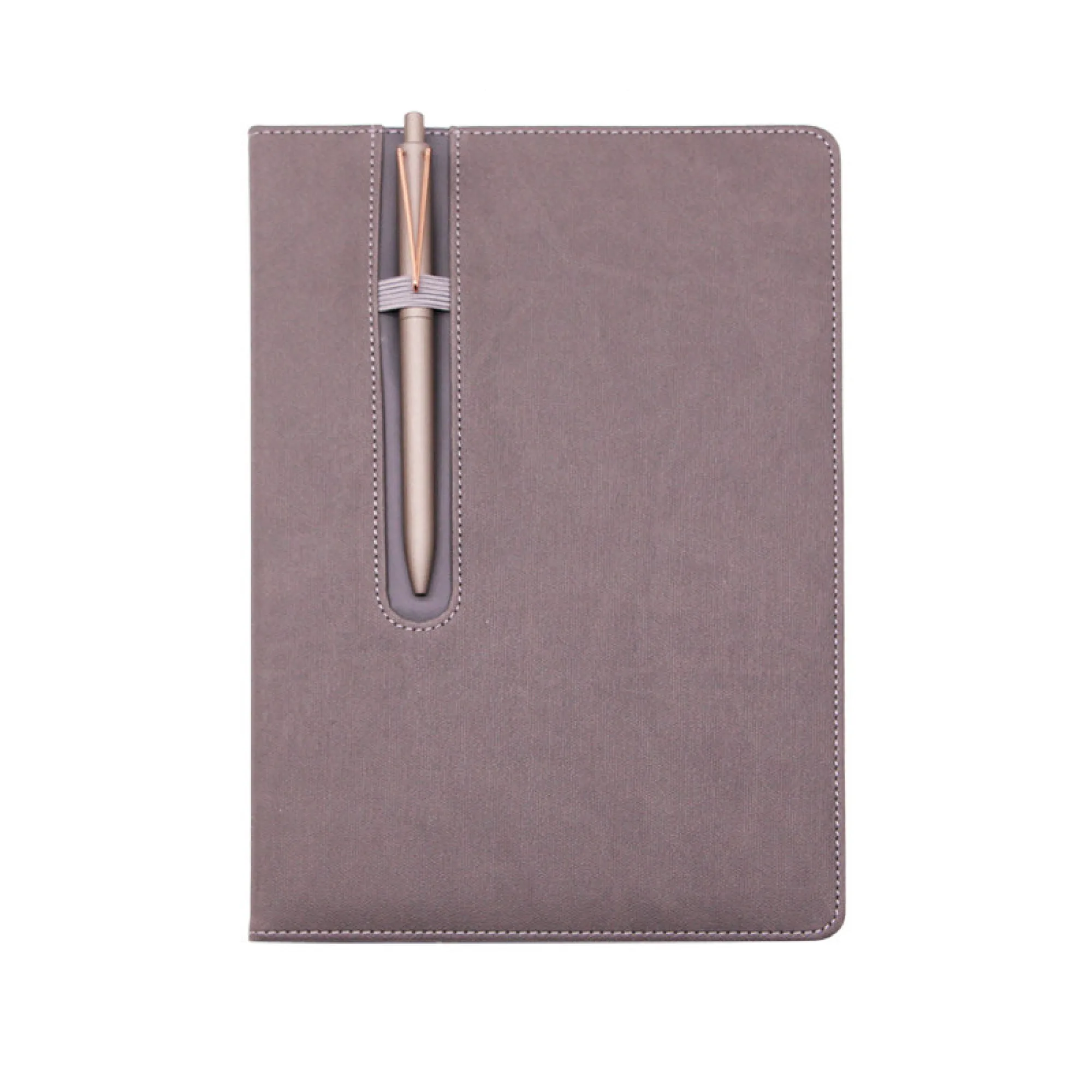 B5 PU Hardcover Notebook with Pen Slot thumbnail 6