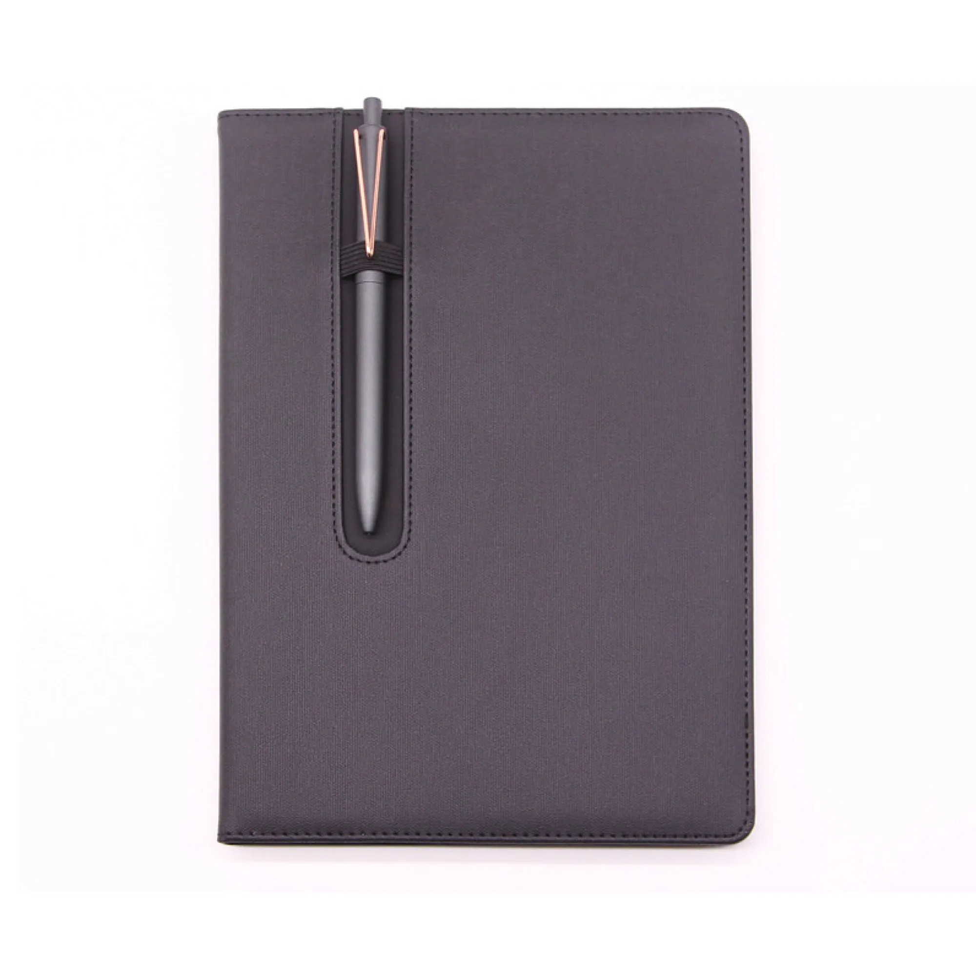 B5 PU Hardcover Notebook with Pen Slot thumbnail 4
