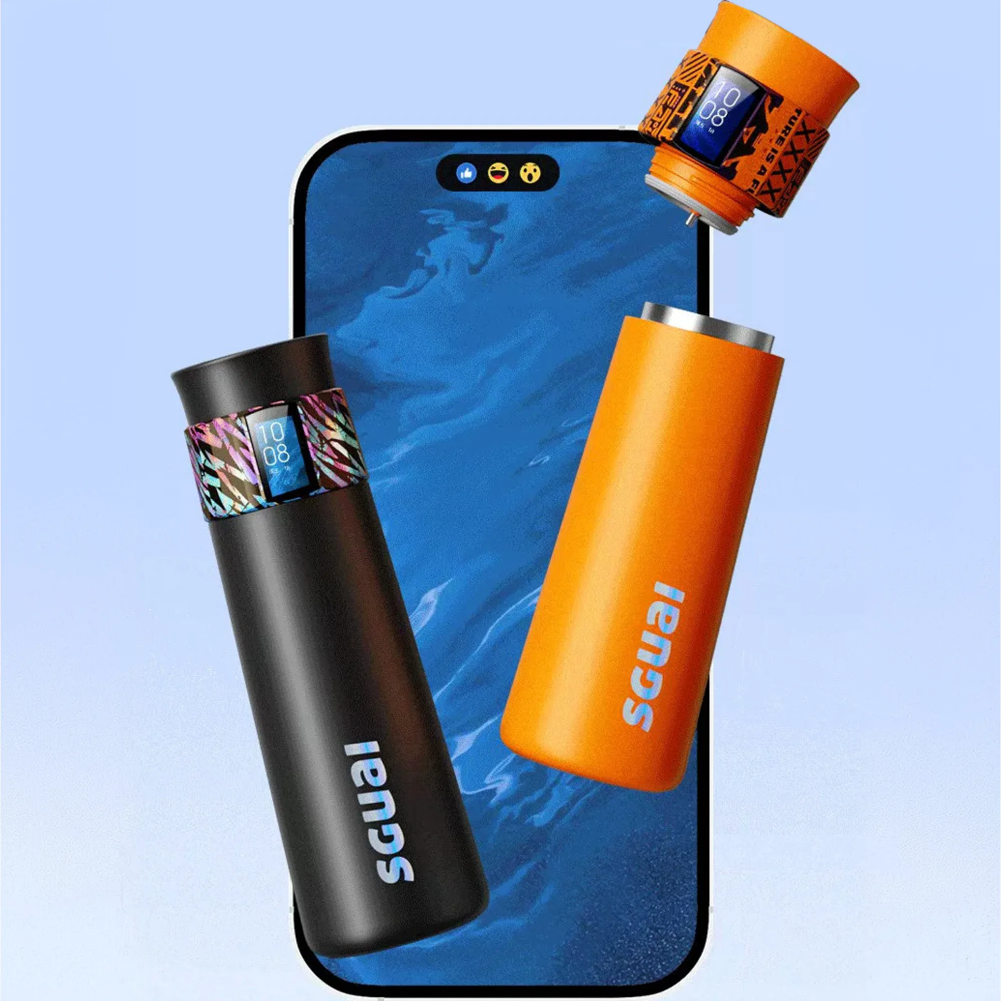 Smart Insulated Travel Mug with Temperature Display thumbnail 5