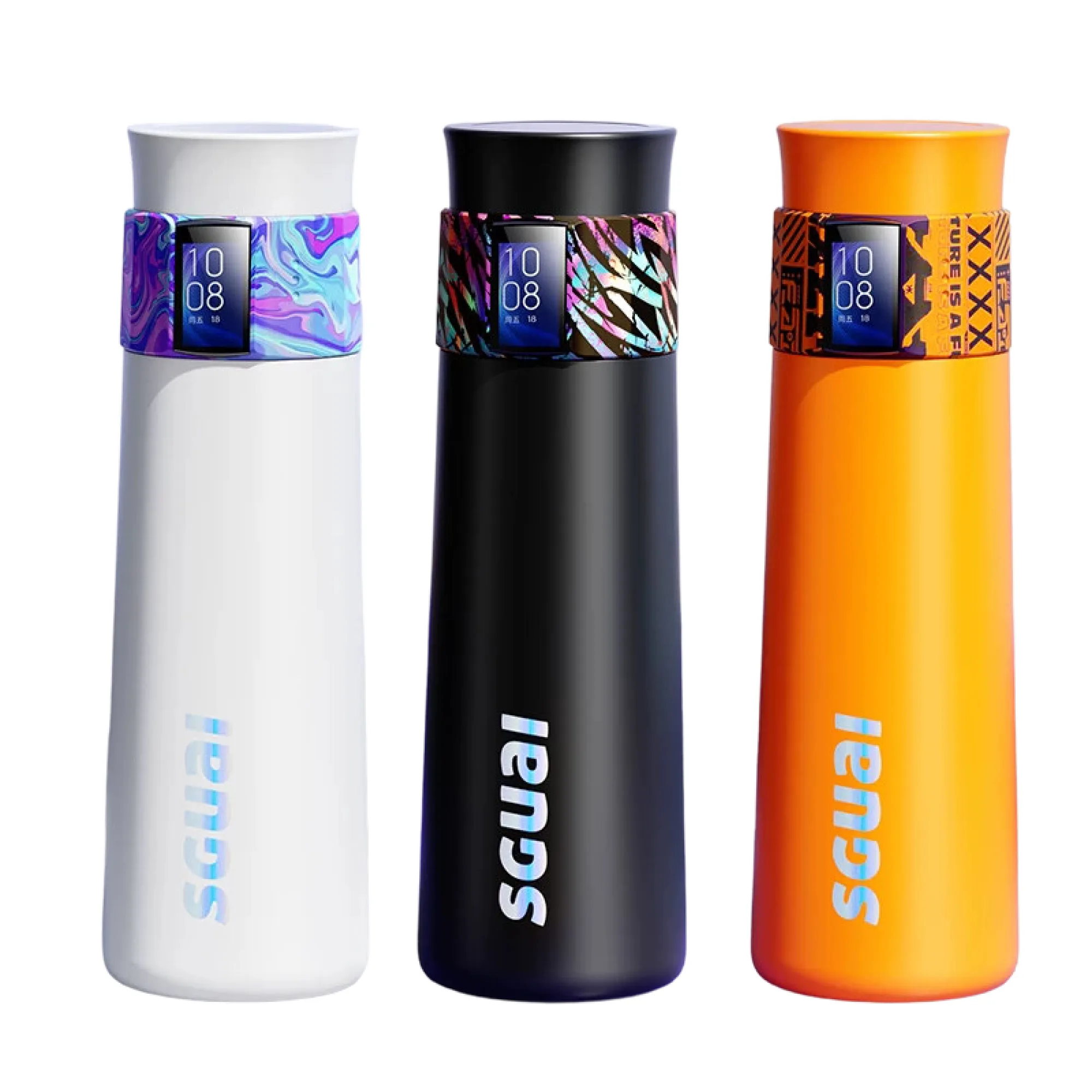 Smart Insulated Travel Mug with Temperature Display — View 1