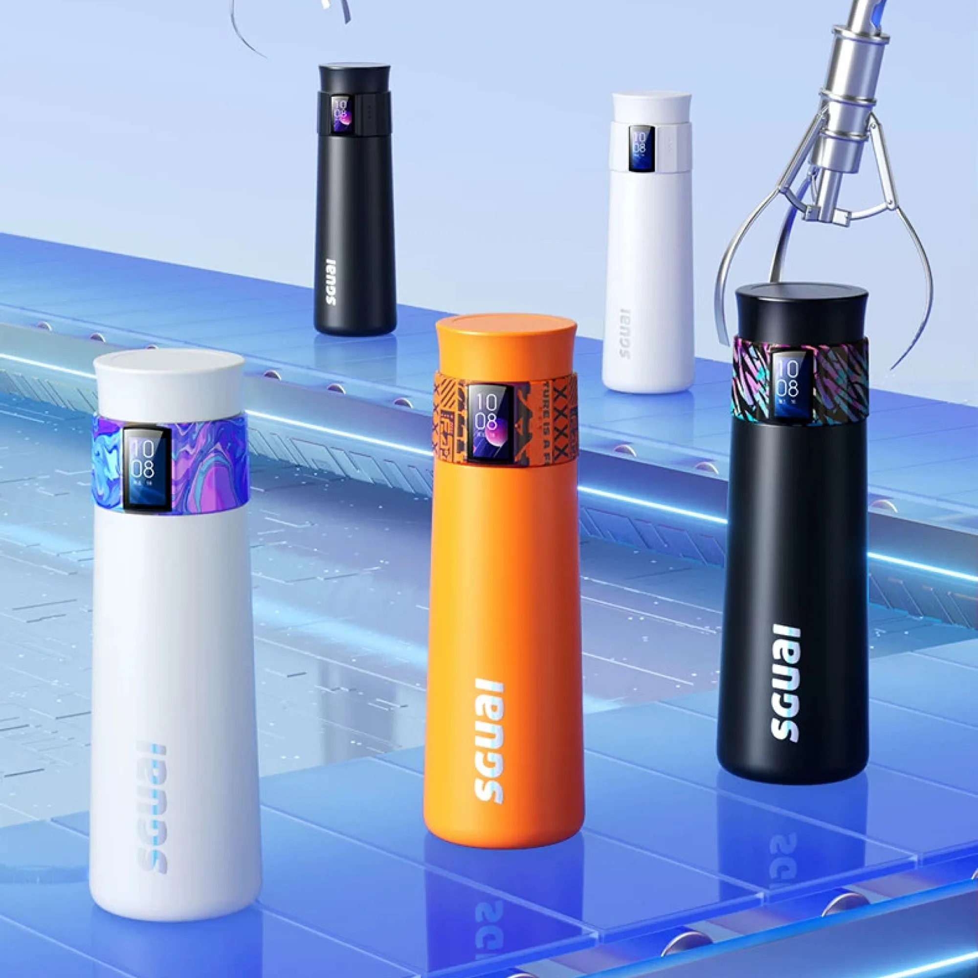 Smart Insulated Travel Mug with Temperature Display thumbnail 2