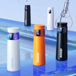 Smart Insulated Travel Mug with Temperature Display thumbnail 2