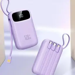 Portable Power Bank with Built-in Cables, 10000mAh/20000mAh thumbnail 4