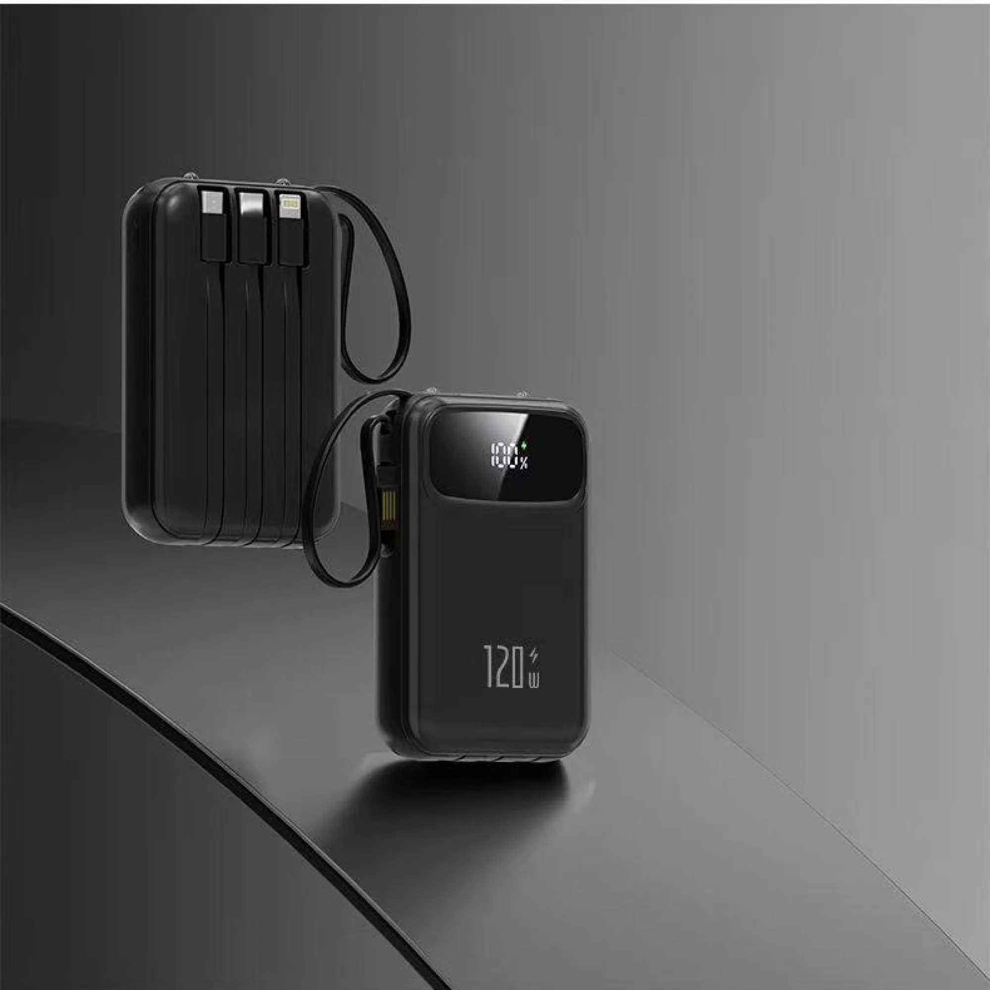 Portable Power Bank with Built-in Cables, 10000mAh/20000mAh thumbnail 9
