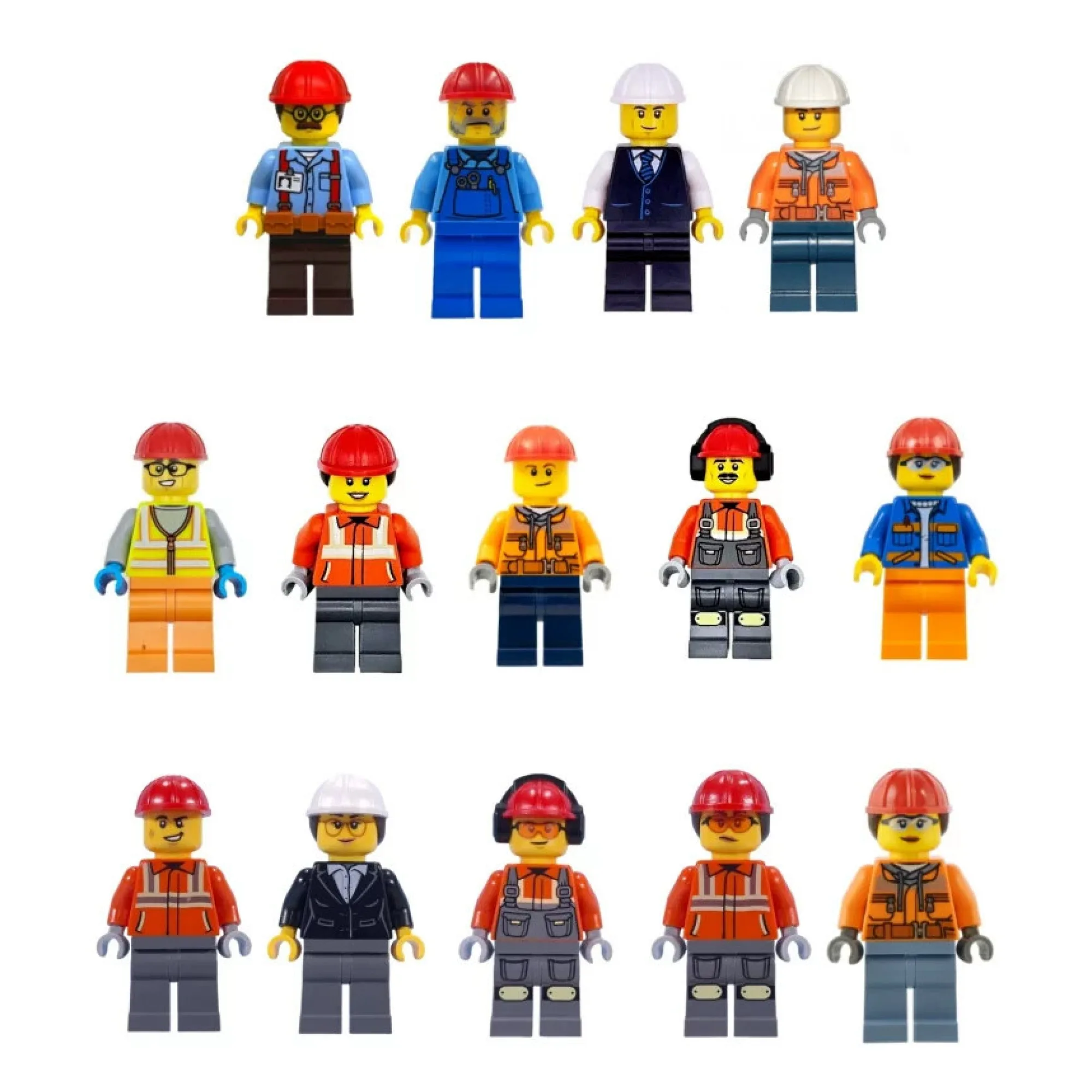 LEGO City Minifigures and Accessories (Various Sets) — View 1