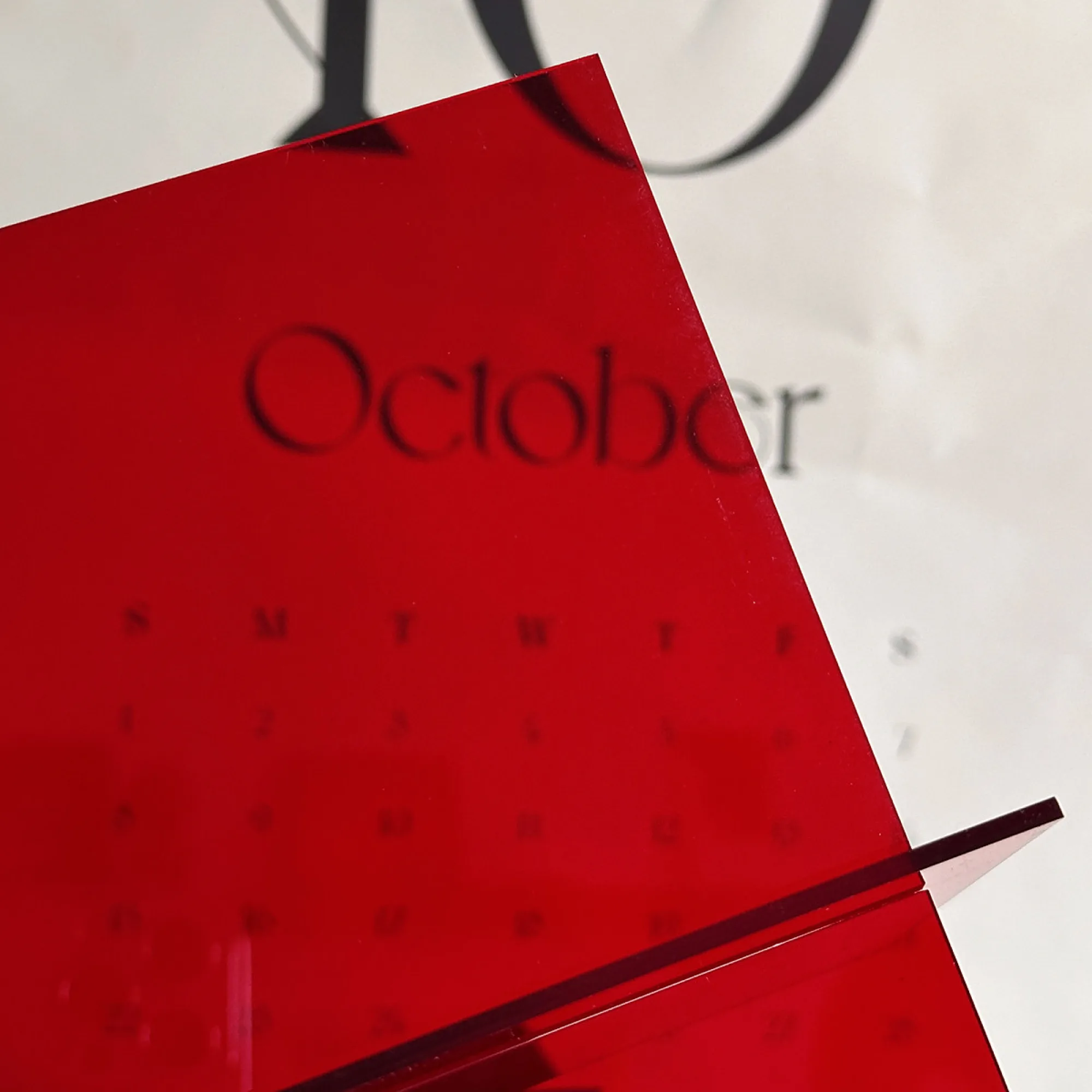 Acrylic Desk Calendar with 13 Pages thumbnail 11