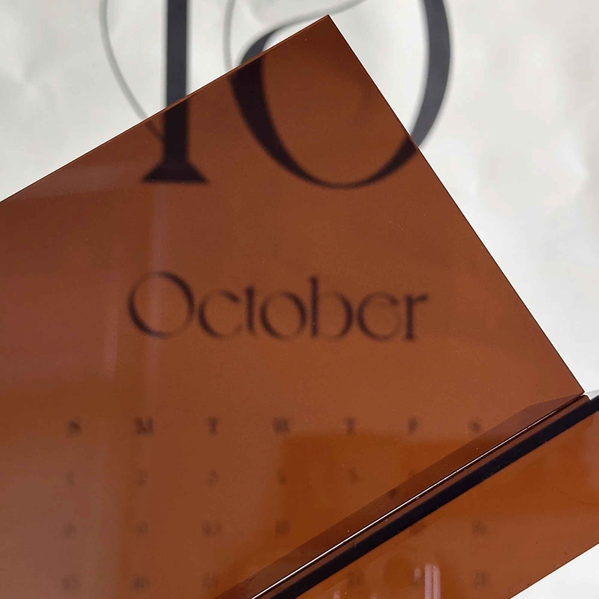 Acrylic Desk Calendar with 13 Pages thumbnail 12