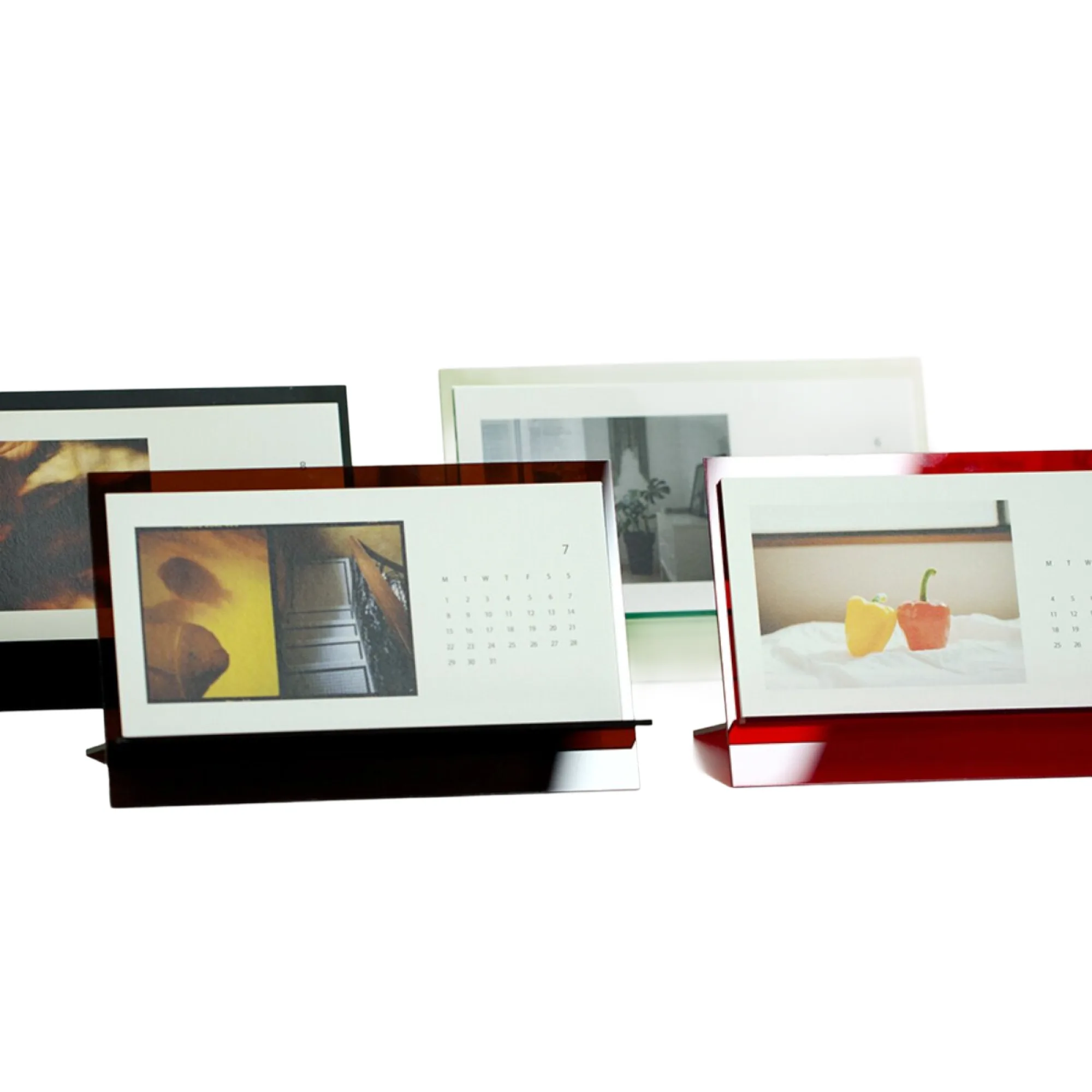 Acrylic Desk Calendar with 13 Pages
