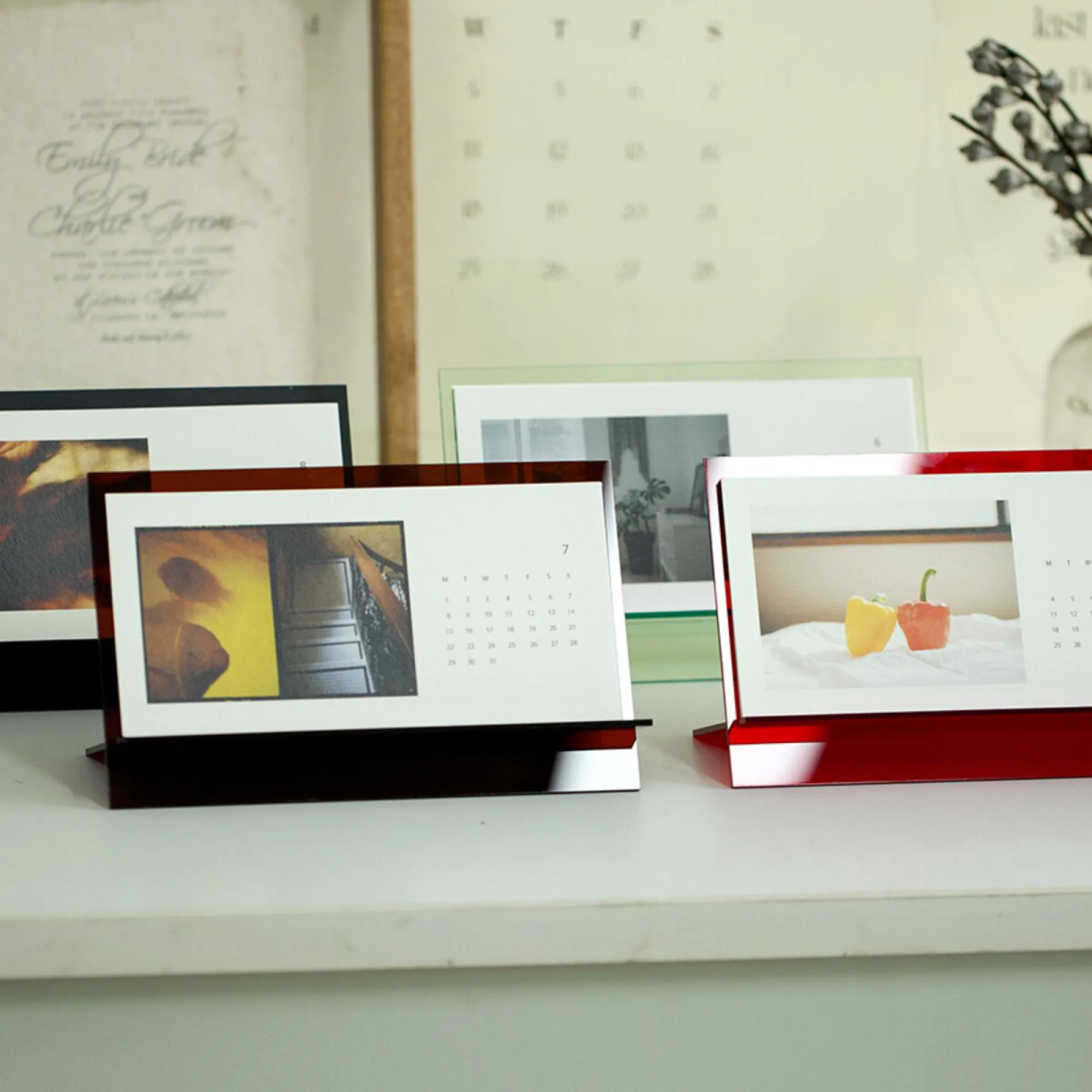 Acrylic Desk Calendar with 13 Pages thumbnail 3