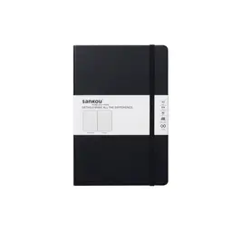 A5 PU Leather Hardcover Notebook with Lined, Dotted, or Blank Pages thumbnail 1