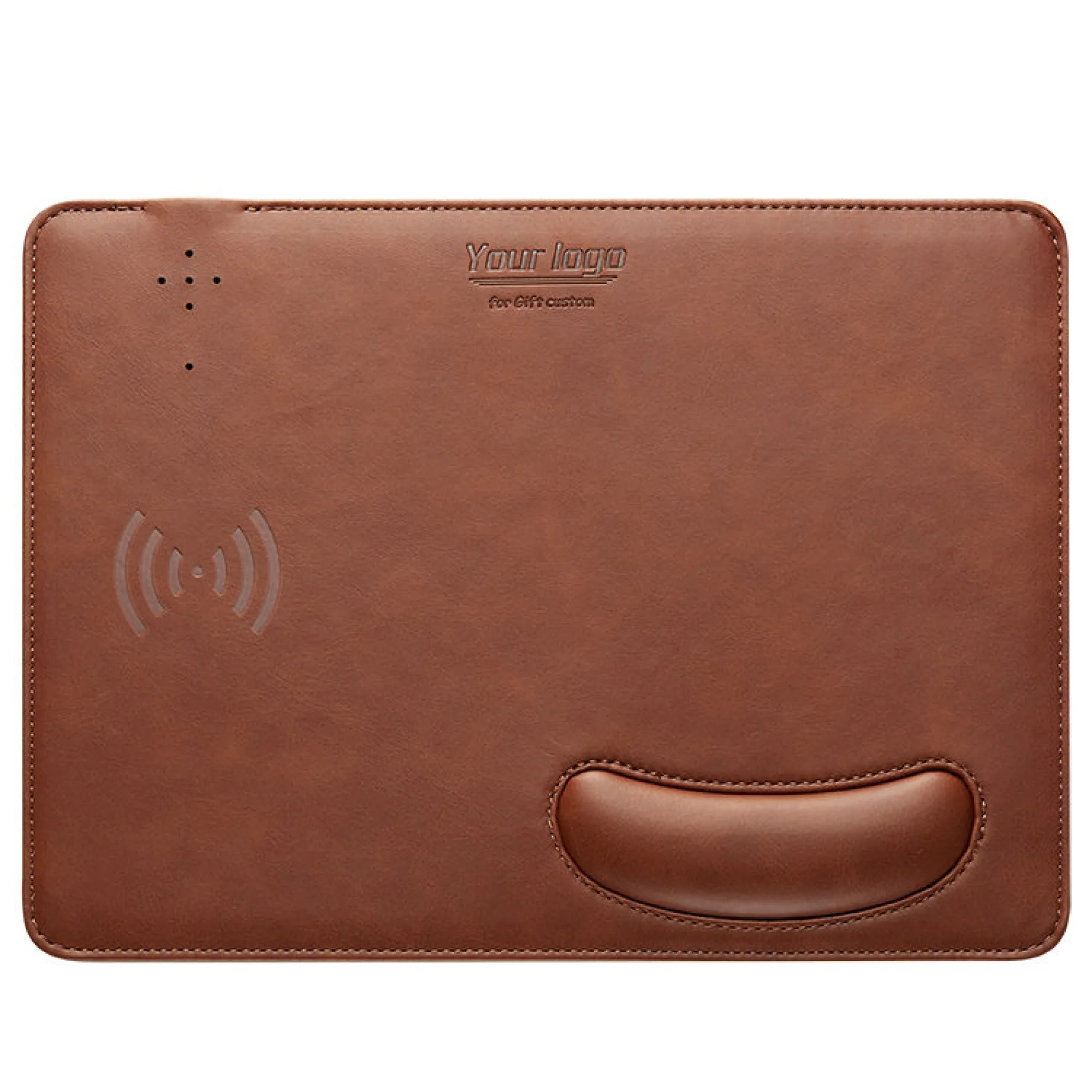 PU Leather Mouse Pad with Wrist Rest thumbnail 7
