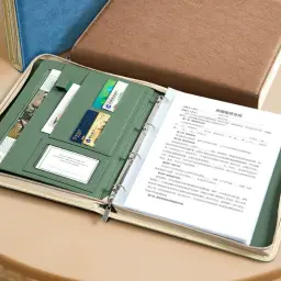 A4 Loose-leaf Folder with Zipper Closure thumbnail 2