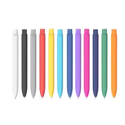 Retractable Gel Ink Pen with Flat Body, 0.5mm Tip, Quick-Drying Ink thumbnail 1