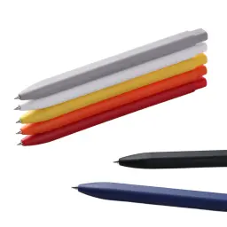 Retractable Gel Ink Pen with Flat Body, 0.5mm Tip, Quick-Drying Ink thumbnail 2