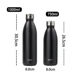304 Stainless Steel Insulated Thermos Bottle 750ml / 1000ml thumbnail 5