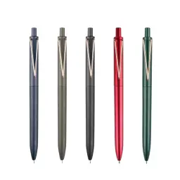 Press-Type Retractable Ballpoint Pen with Metal Clip, Model V1 thumbnail 1
