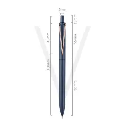 Press-Type Retractable Ballpoint Pen with Metal Clip, Model V1 thumbnail 10