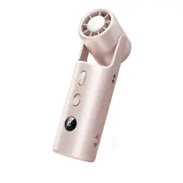Neck-Mounted Handheld Cooling Mini Fan with Temperature Control thumbnail 7