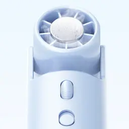 Neck-Mounted Handheld Cooling Mini Fan with Temperature Control thumbnail 3