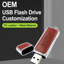 Leather USB Flash Drive thumbnail 4