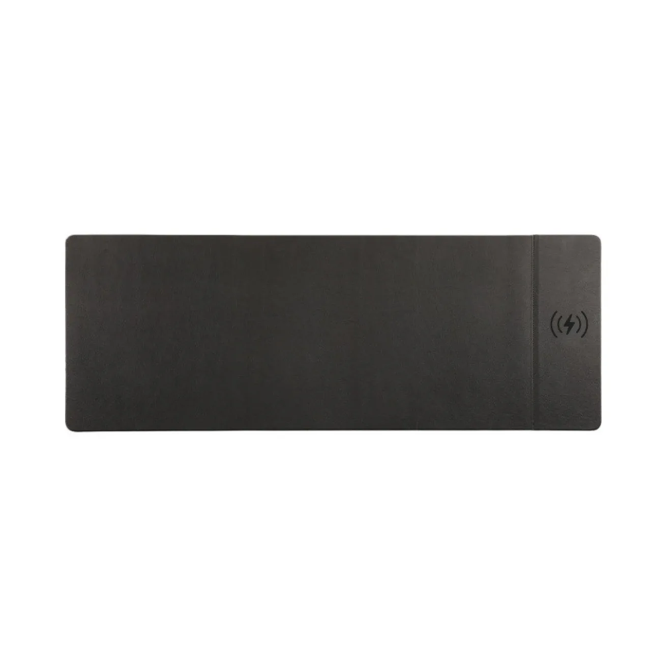 15W Wireless Charging Mouse Pad with PU Leather Surface