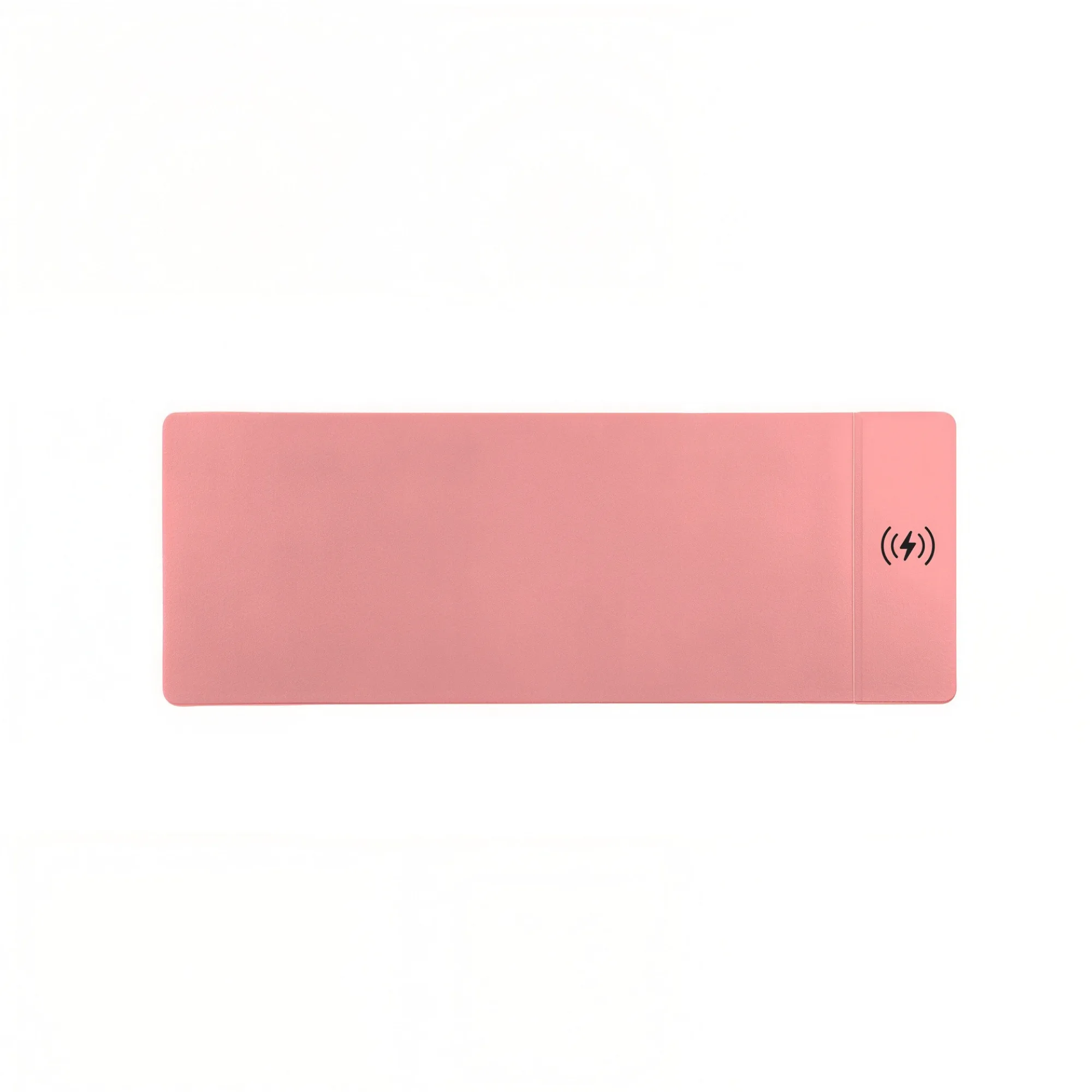 15W Wireless Charging Mouse Pad with PU Leather Surface thumbnail 13
