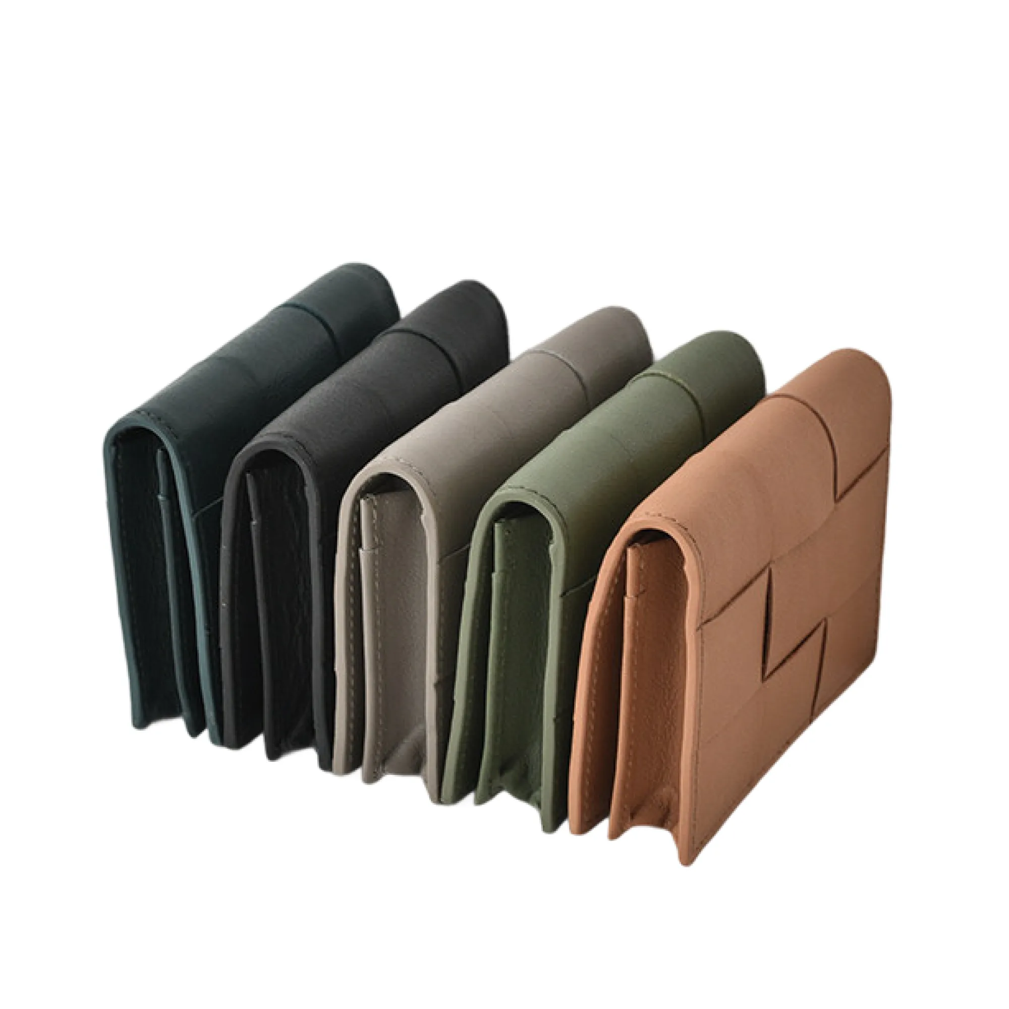 Genuine Leather Woven Business Card Holder thumbnail 4