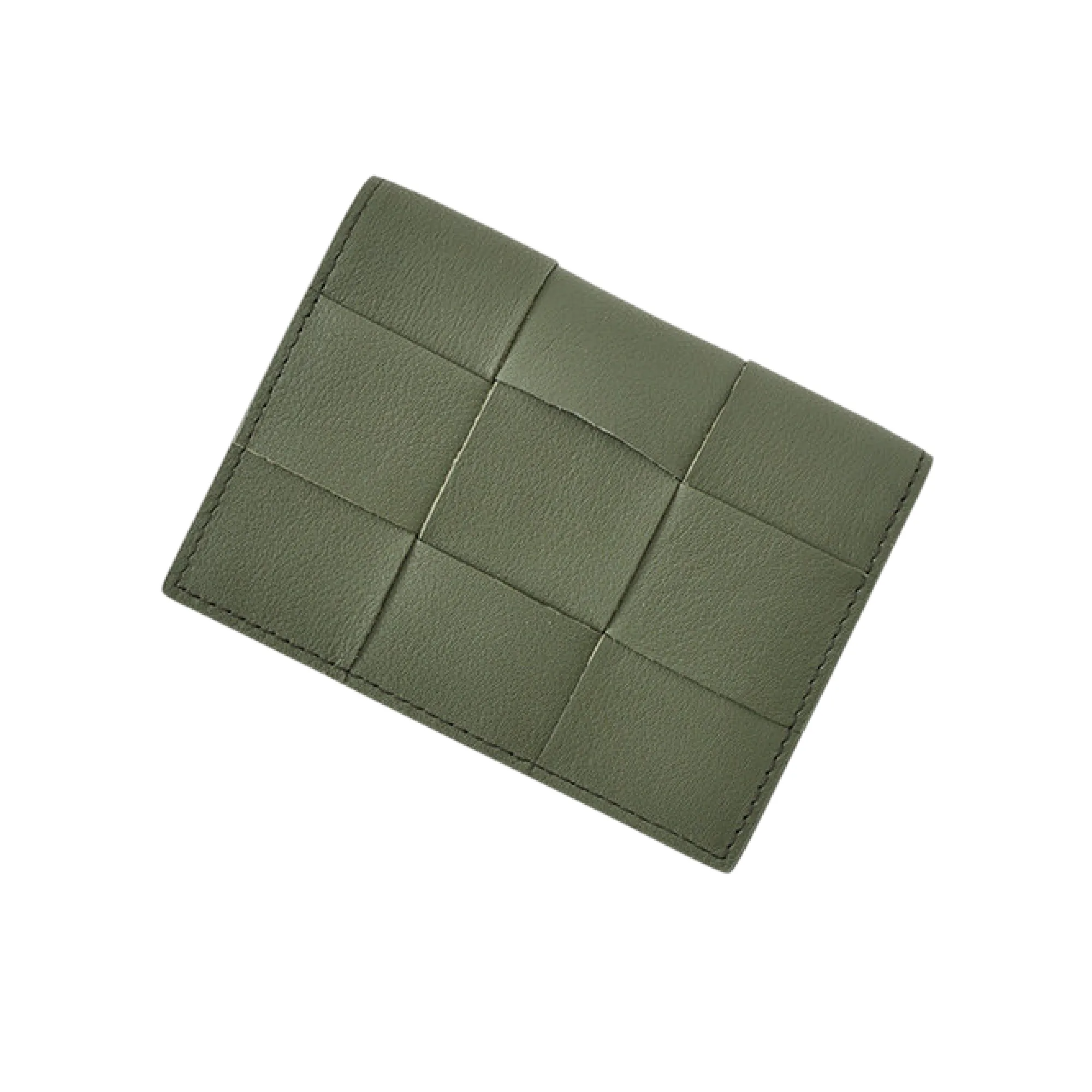 Genuine Leather Woven Business Card Holder thumbnail 6