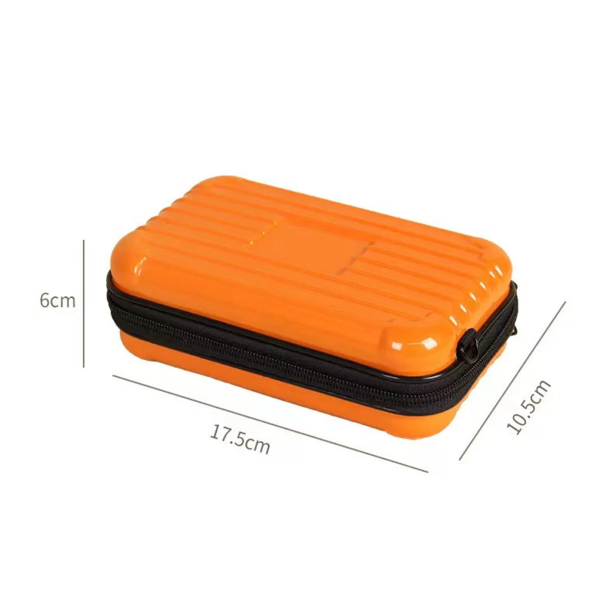 Hard-Shell Cosmetic Bag with Shoulder Strap thumbnail 4