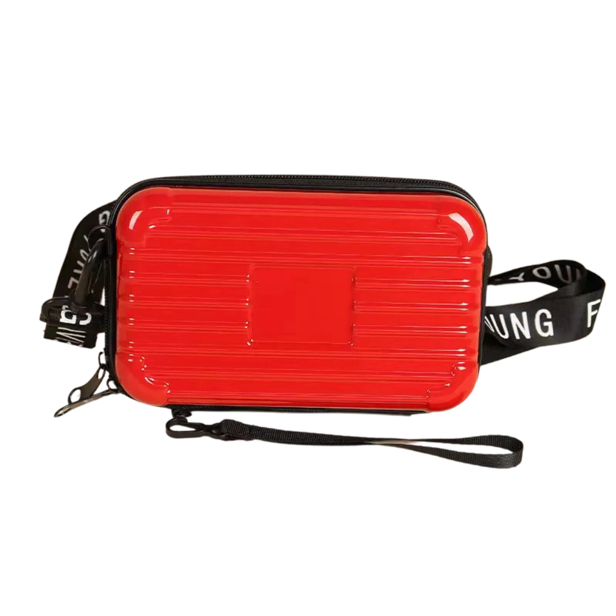 Hard-Shell Cosmetic Bag with Shoulder Strap thumbnail 11