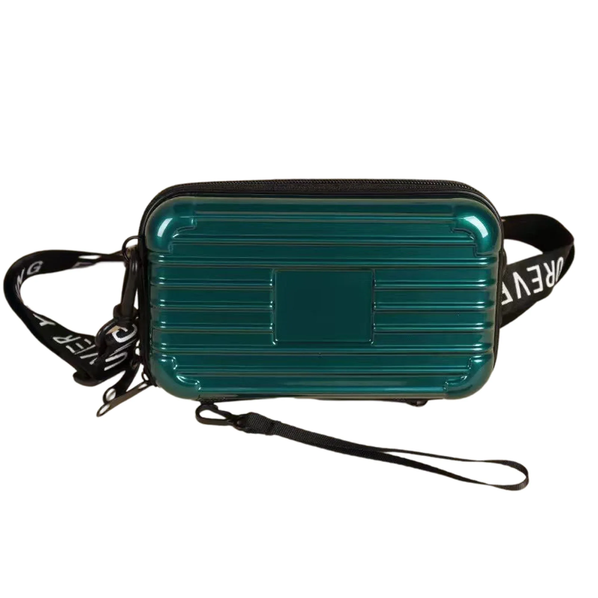 Hard-Shell Cosmetic Bag with Shoulder Strap thumbnail 10