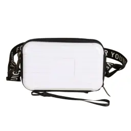 Hard-Shell Cosmetic Bag with Shoulder Strap thumbnail 7
