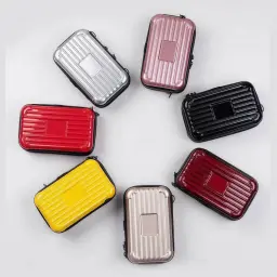 Hard-Shell Cosmetic Bag with Shoulder Strap thumbnail 2